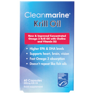 Aceite de kril de Cleanmarine - 60 Cápsulas de gelatina (500 mg)