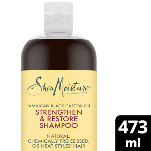 Champú Strengthen, Grow & Restore con Aceite de Ricino Negro Jamaicano de Shea Moisture 506 ml