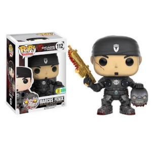 Gears of War Marcus Fenix with Head (Golden Lancer) Pop! Vinyl Figure SDCC 2016 Exclusive