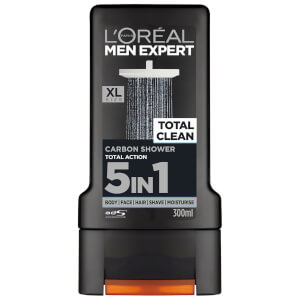 Gel de ducha Total Clean de L'Oréal Paris Men Expert 300 ml