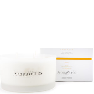 AromaWorks Serenity 3 Wick Candle
