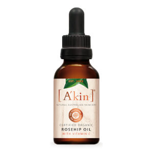Huile de cynorrhodon éclaircissante avec vitamine C A'kin 20 ml