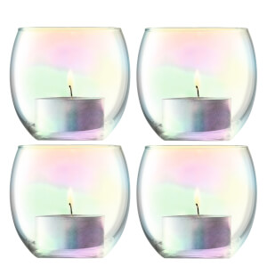 LSA Pearl Tealight Holders (Set of 4)