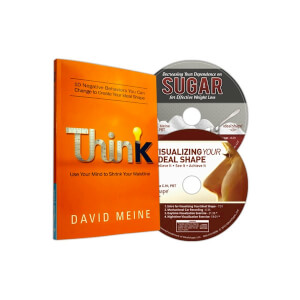 2 Motivational Weight Loss CD's and Think Book by David Meine