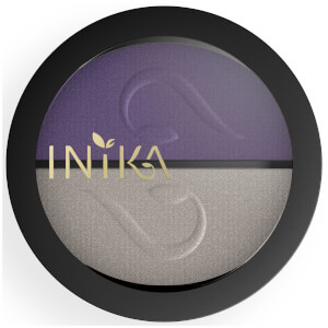 INIKA Pressed Mineral Eyeshadow Duo - Purple Platinum