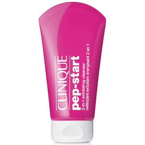 Clinique Pep-Start 2-in-1 Exfoliating Cleanser -kuoriva puhdistusaine, 125ml