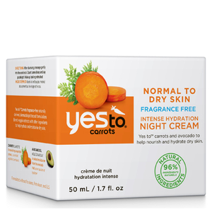 yes to Carrots Fragrance-Free Intense Hydration Night Cream