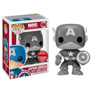 Funko Captain America B&W (Gemini Exclusive) Pop! Vinyl