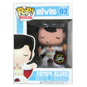 Funko 1970s Elvis (GITD Chase Variant) Pop! Vinyl