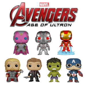 Funko Avengers 2 Set 7 Pops Pop! Vinyl