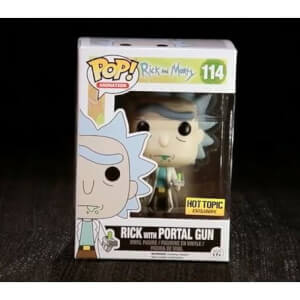 Funko Rick With Portal Gun Pop! Vinyl
