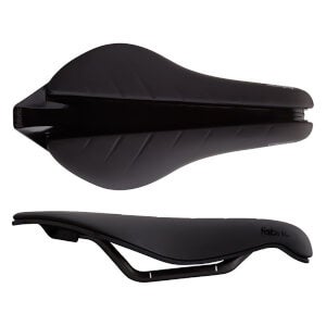 Fabric Tri Flat Pro Saddle - Black/Black
