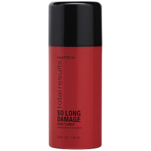 Matrix Total Results So Long Damage Iron Tamer Heat Protective Lotion 3.4oz