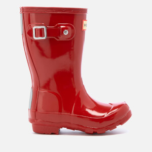 Hunter Toddlers' Original Gloss Wellies - Military Red