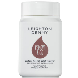 Leighton Denny Remove and Go Polish Remover - Salted Caramel 60ml