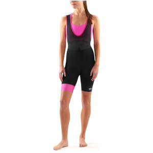 Skins Cycle DNAmic Women's Bib Shorts - Black/Magenta