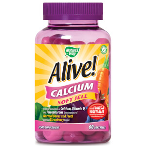 Nature's Way Alive! Calcium Soft Jells - 60 Soft Jells