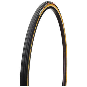 Challenge Pista Clincher Track Tyre - Black/Tan - 700c x 23mm