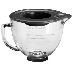 KitchenAid 5K5GB Glass Bowl with Lid 4.8L KitchenAid 5K5GB Glass Bowl with Lid 4.8L