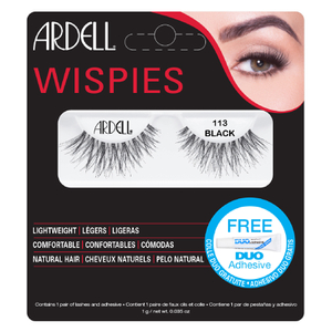 Ardell Wispies False Eyelashes - 113 Black