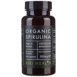 KIKI Health Organic Spirulina Tablets (200 Tablets)