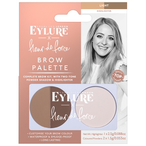 Eylure x Fleur de Force Brow Palette - Light