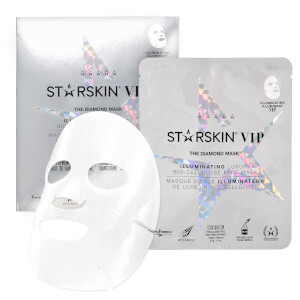 Mascarilla facial VIP iluminadora de biocelulosa con coco Second Skin The Diamond Mask™ de STARSKIN