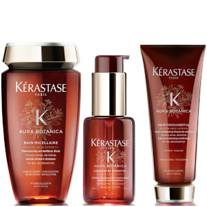 Kérastase Aura Botanica Concentré Essentiel Hair Oil Regime Bundle (Worth £88.10)
