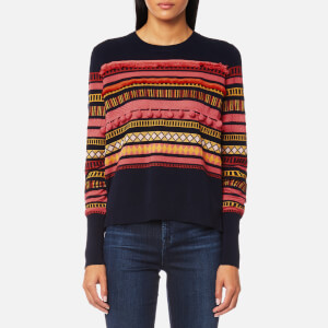 PS Paul Smith Women's Pom Pom Knitted Jumper - Black