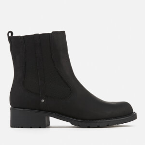 Clarks Women's Orinoco Club Leather Chelsea Boots - Black