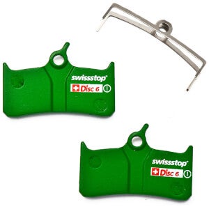 SwissStop D6 Organic Disc Brake Pads - Shimano XT M755/Grimea SYS8/SRAM