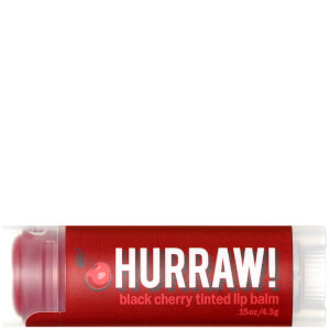 Hurraw! Black Cherry Tinted Lip Balm