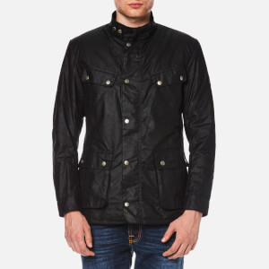 Barbour International Men's Duke Wax Jacket - Black