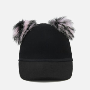 Charlotte Simone Women's Sass Cap - Pink/Black Stripe