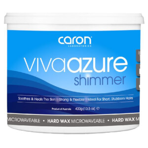 Caron Viva Azure Shimmer Microwaveable Hard Wax 400g