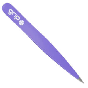 Caronlab Grip Tweezers: Pointed Tip - Gm5 Matte Purple