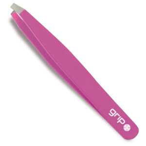 Caronlab Grip Tweezers: Slanted Tip - Gb1 Bright Pink