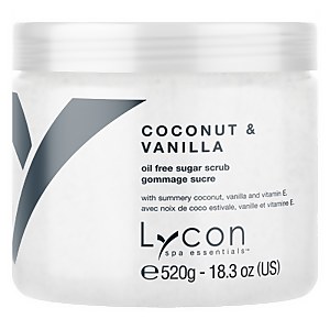 Lycon Oil Free Sugar Scrub - Coconut And Vanilla 520g