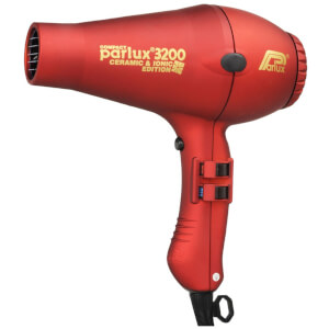 Parlux 3200 Compact Ceramic & Ionic Hair Dryer 1900W - Red