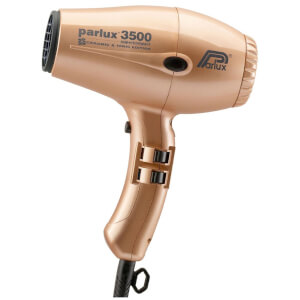 Parlux 3500 Super Compact Ceramic & Ionic Hair Dryer 2000W - Gold