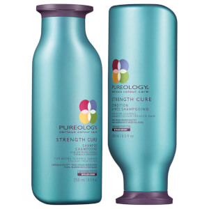 Pureology Strength Cure Shampoo 8.5oz & Cure Conditioner 8.5oz Duo (Worth $59)