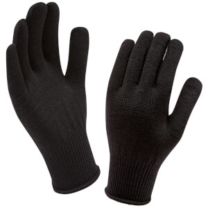 Sealskinz Merino Gloves Liner - Black