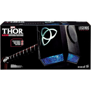 Hasbro Marvel Legends Thor Mjolnir Hammer Electronic Prop Replica