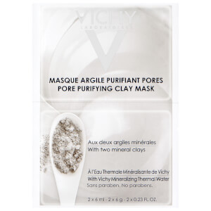 Masque argile purifiant pores Vichy 2 sachets x 6 ml