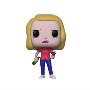 Rick And Morty Beth with Wine Glass Pop! Vinyl Figure