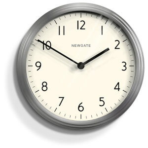 Newgate Spy Wall Clock - Burnished Steel