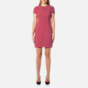 Versus Versace Women's Cap Sleeve Printed Dress - Multi