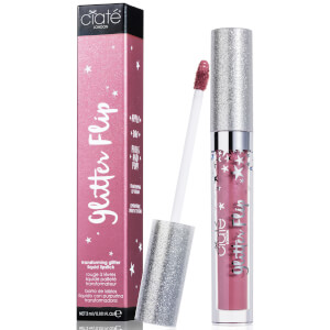 Жидкая матовая помада с блестками, меняющая текстуру Ciaté London Glitter Flip Lipstick - Candy