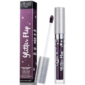Жидкая матовая помада с блестками, меняющая текстуру Ciaté London Glitter Flip Lipstick - Fortune