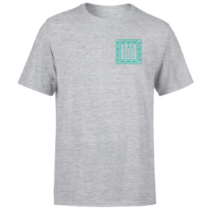 T-Shirt Homme LAX 1989 Native Shore - Gris Clair Chiné